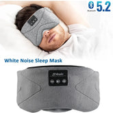New 3D Stereo Bluetooth Sleep Eye Mask Headphones Ice-Feeling Breathable Extra Soft 100% Blackout  20 White Noise Sleep Eye Mask - LunaRest.co.uk