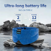 Eye Mask with Bluetooth Headphones for Sleeping – Soft Wireless Music Mask, Adjustable, 10hr Battery - LunaRest.co.uk