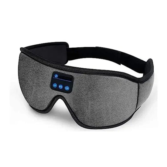 LunaRest 3D Bluetooth Sleep Eye Mask with HD Speaker & Wireless Headphones
