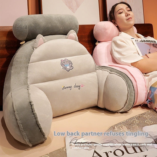 Cartoon Cute 3D Waist Pillow Bedhead Sofa Bed