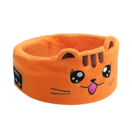 Bluetooth Headset Animal Hood Sleep Mask