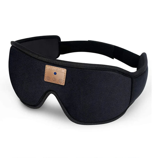 3D Sleeping Mask Block Out Light Bluetooth Earphones Music Play Sleeping Aid Eye Mask Wireless Headphones Headband Eyepatch