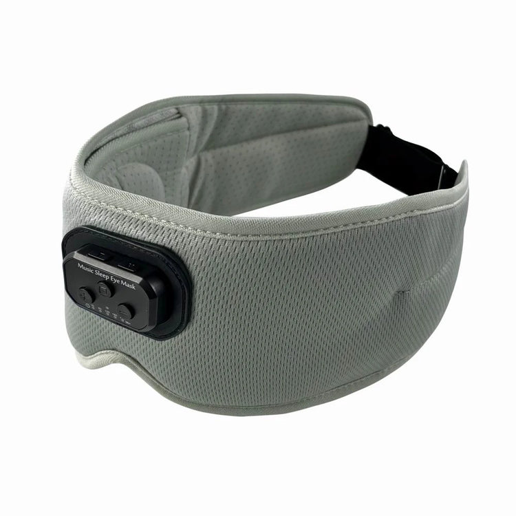3D Bluetooth-compatible 5.2 Timed Sleep Eye Mask Earphones Built-in white Noise Music With Mic Shading Sleep Headphones Type C - LunaRest.co.uk