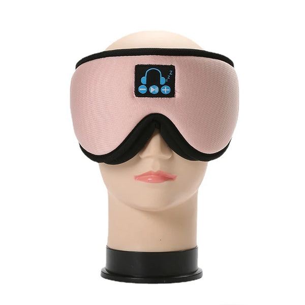 Bluetooth Music Eye Mask 3D Three-dimensional Eye Mask Shading Breathable Soft And Comfortable Sleep Eye Mask Travel Portable