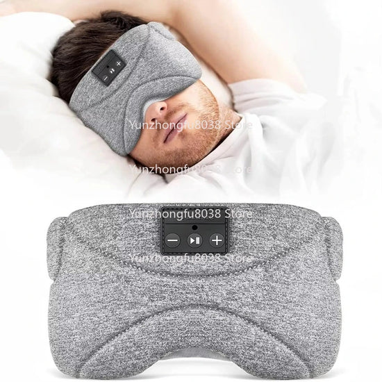 Bluetooth Sleeping Mask Headset 35 Hours Game Time Sleeping Eye Mask with Soft Thin Speaker Eye Health Products